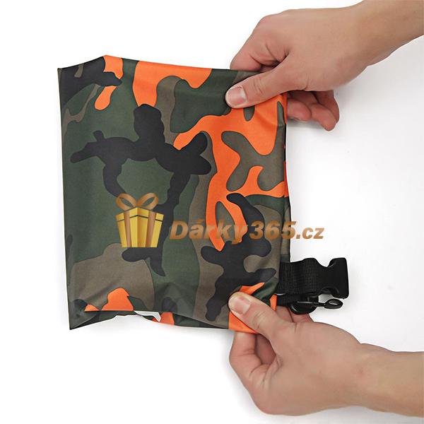 Voděodolný vak maskáčový 10l