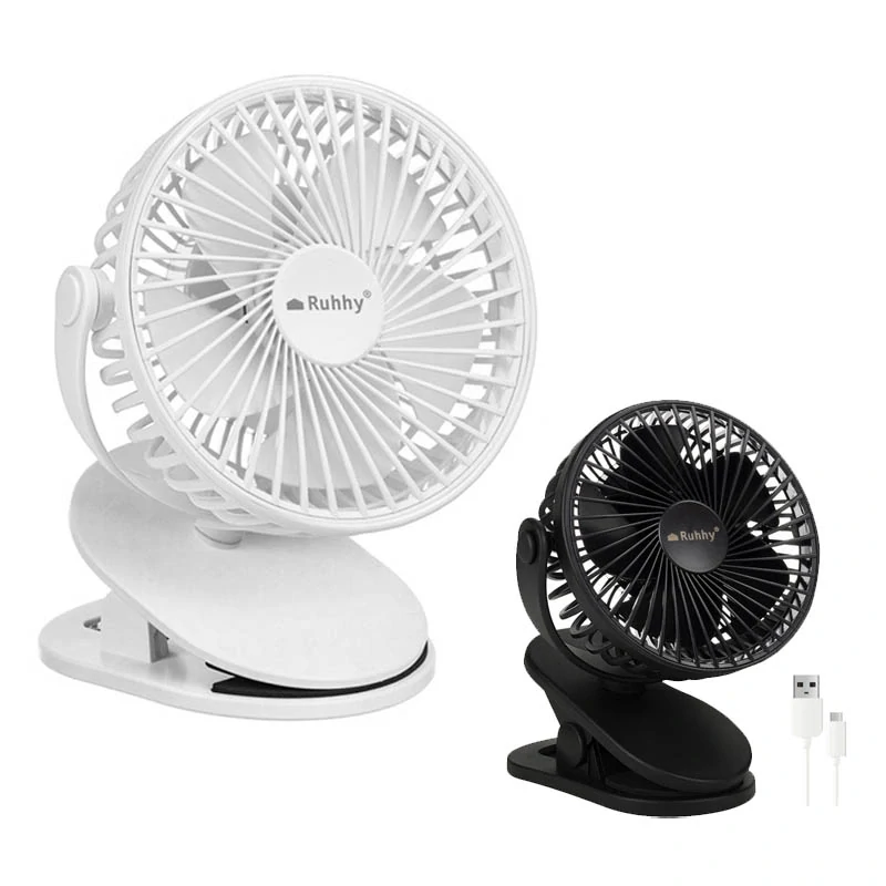 Bezdrátový stolní ventilátor Ruhhy, 1200 mAh, USB-C, 3 rychlosti