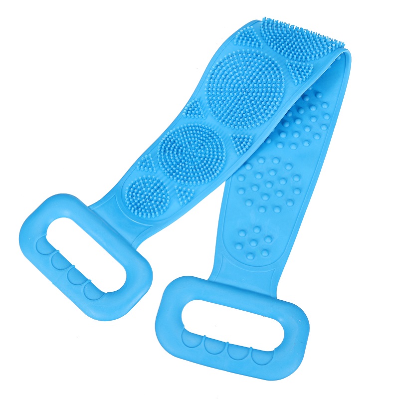 Silikonový pás na mytí a masáž 2v1