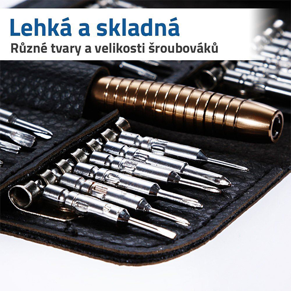 Sada přesných šroubováků 25v1