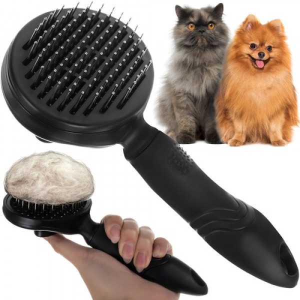 Samočistící kartáč na psy a kočky Hair Brush