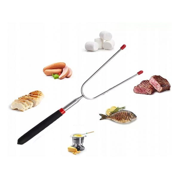 Sada teleskopických grilovacích vidlic 4 ks - 24 - 86 cm