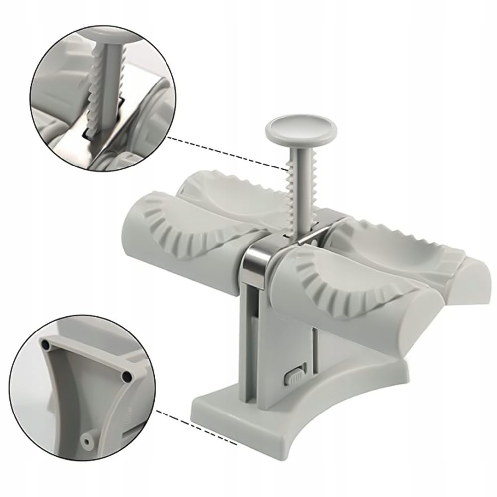 Manuální strojek na výrobu knedlíků a piroh