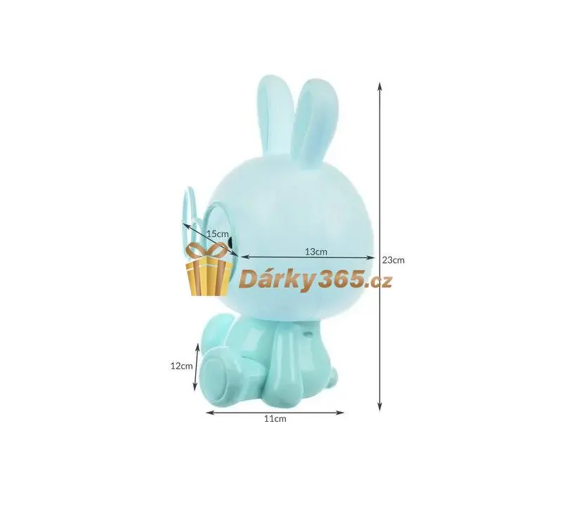 Dětská noční LED lampička zajíček