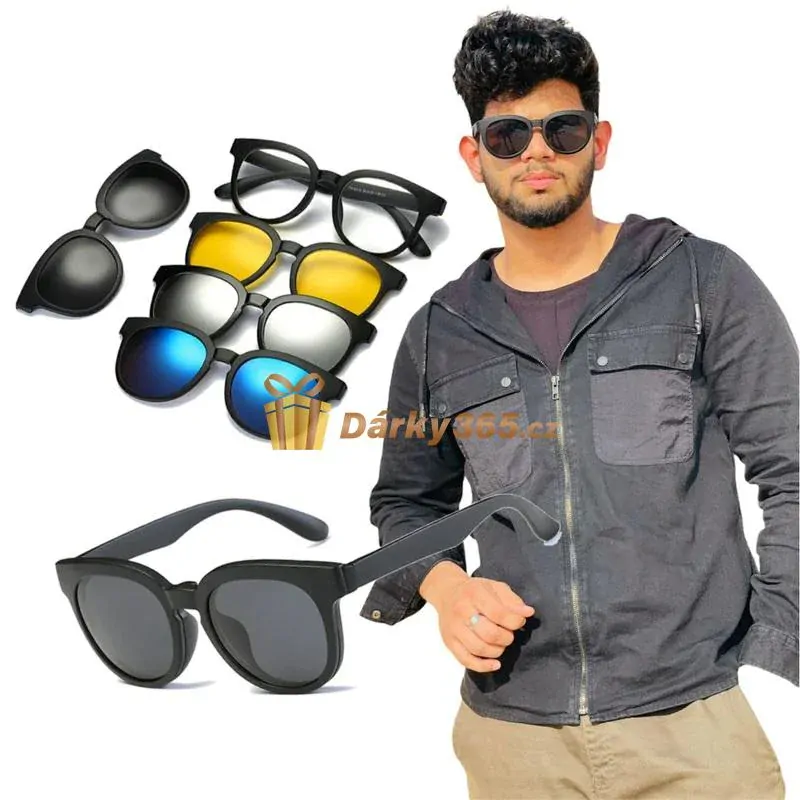 Magic Vision sluneční brýle i pro řidiče 5v1