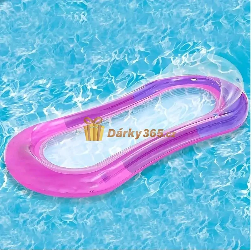 Nafukovací lehátko se sítí metalické