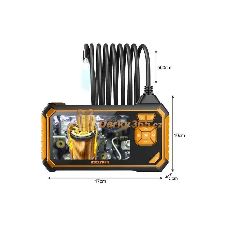 Endoskopická inspekční kamera 5m