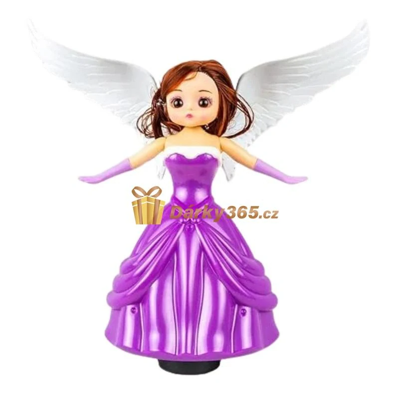 Panenka Anna s křídly zpívá, tančí, svítí