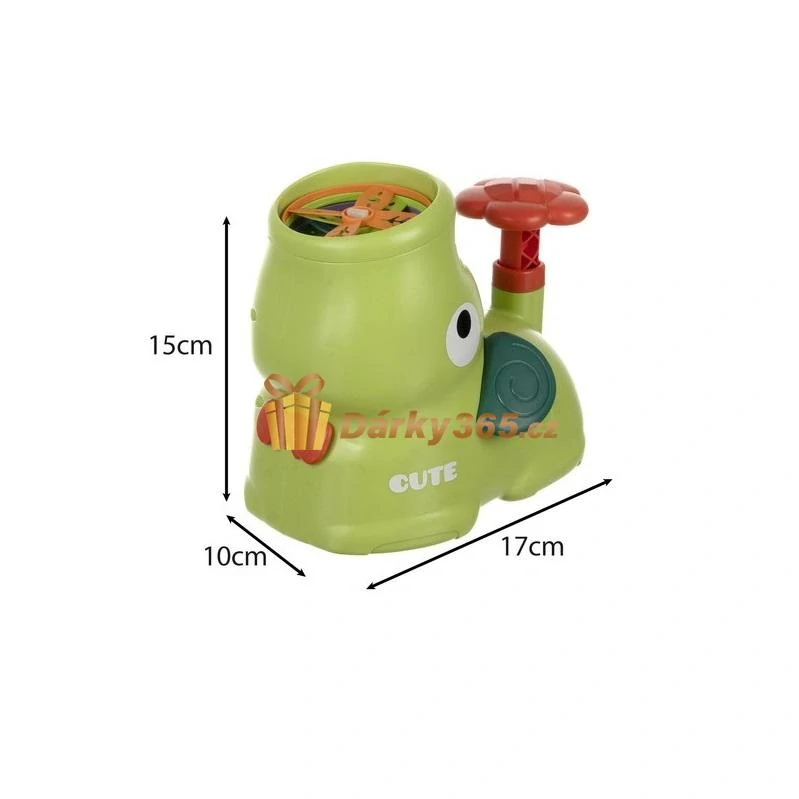 Odpalovač létajících disků 8ks + 2 ks sítěk