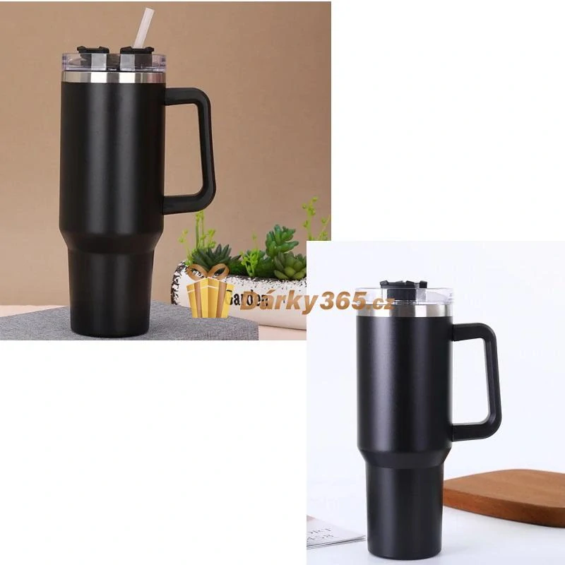 Termohrnek 1200ml s brčkem