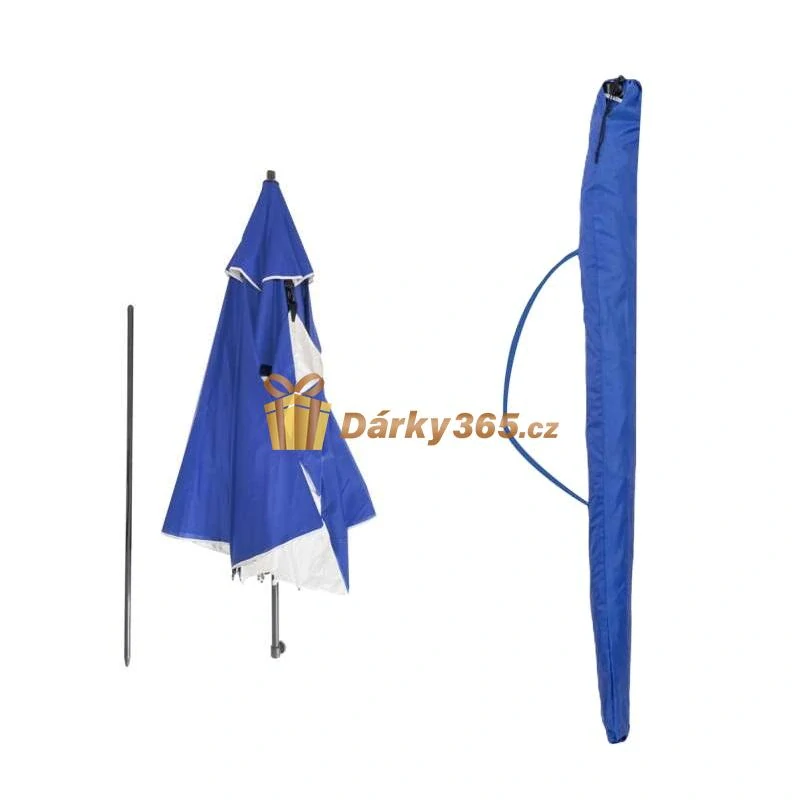 Velký zahradní plážový slunečník 2v1