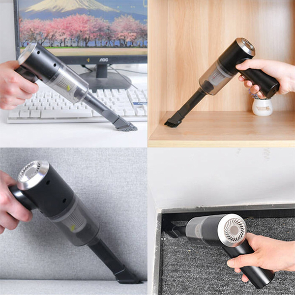 Vysoce výkonný přenosný mini vysavač 2 v 1