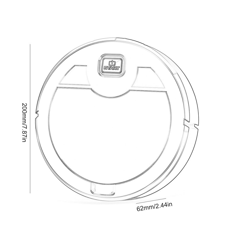 Robotický vysavač ZB200 s antivirovou UV dezinfekcí