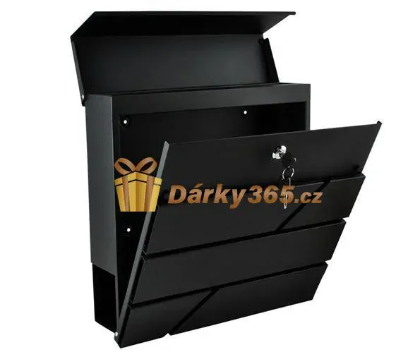 Poštovní schránka Malatec - antracit S6238