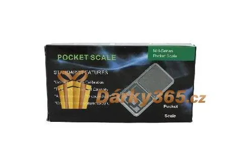 Kapesní digitální váha 200 x 0,01g