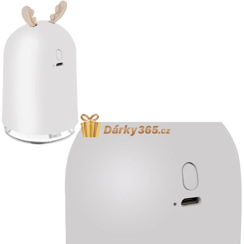 Zvlhčovač vzduchu s aroma difuzérem 3v1 sob