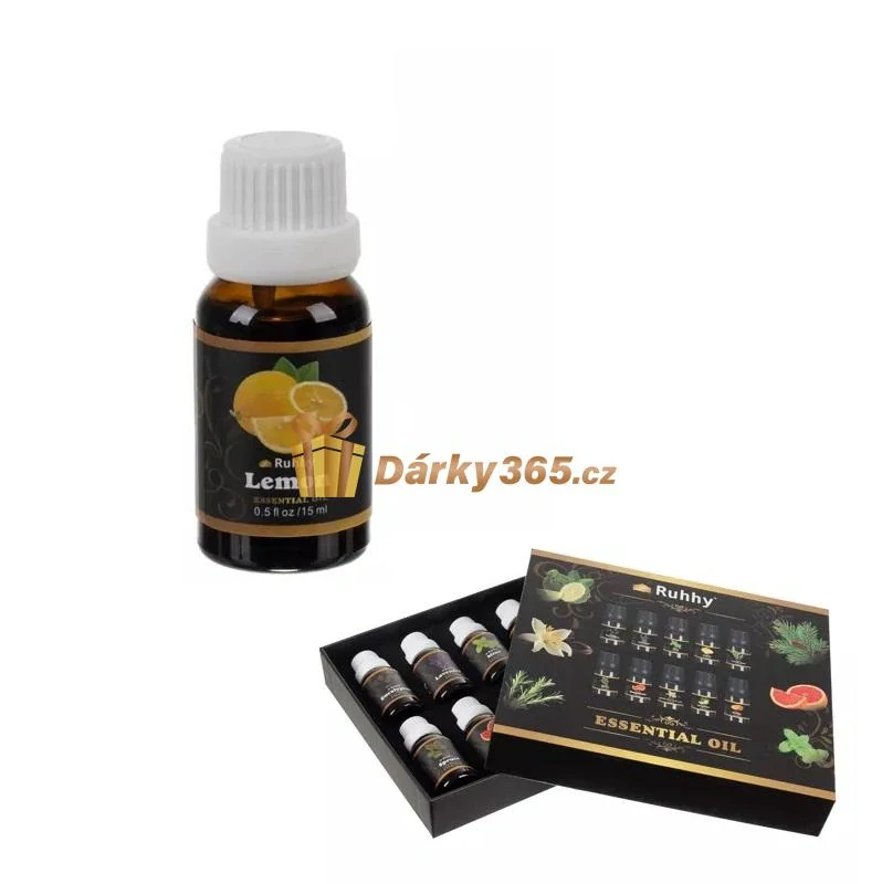 Sada esenčních olejů do difuzéru 10 ks 15 ml