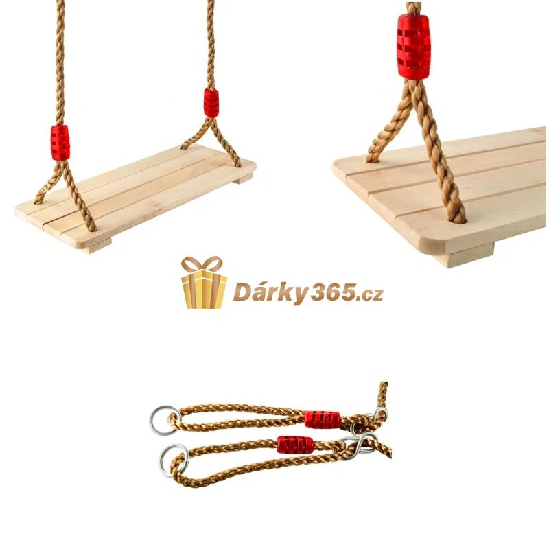 Dřevěná dětská houpačka KRUZZEL