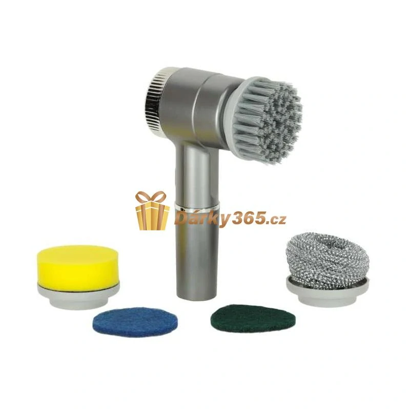 Elektrický čistící kartáč 5v1 rotační s LED displejem