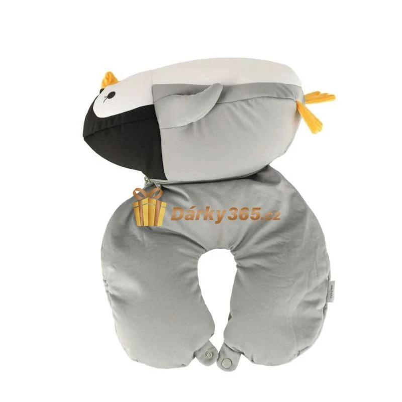 Magický cestovní kamarád 2v1 polštářek tučňák