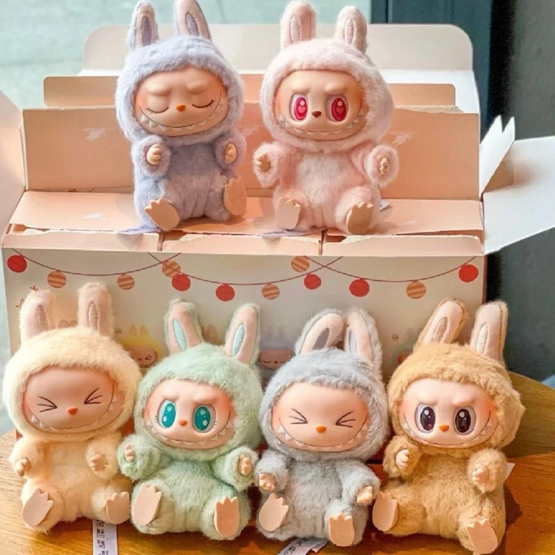 Stylová sběratelská plyšová figurka Labubu - Have a Seat Mix
