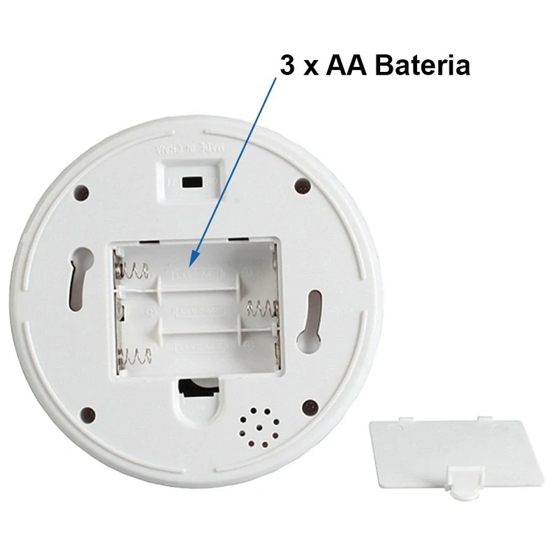 Atrapa kamery Dome IR velká – falešná CCTV kamera s LED