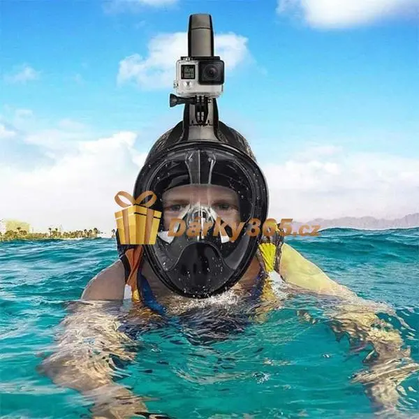 Celoobličejová maska na šnorchlování