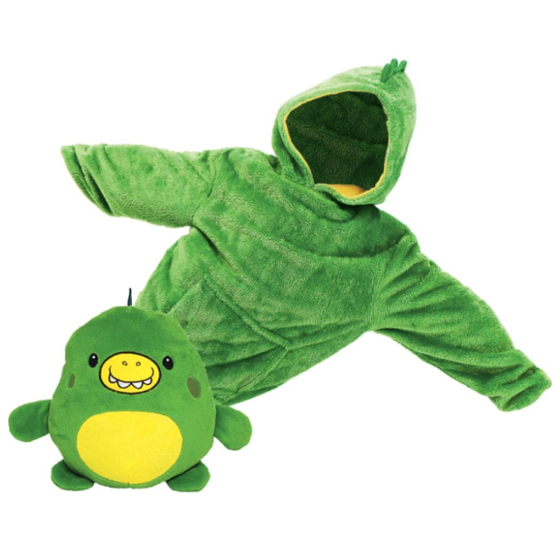 Dětské pončo, polštářek a plyšák 3v1