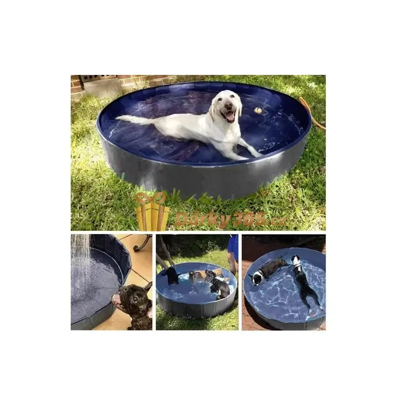 Skládací bazén pro psy 100 x 30 cm