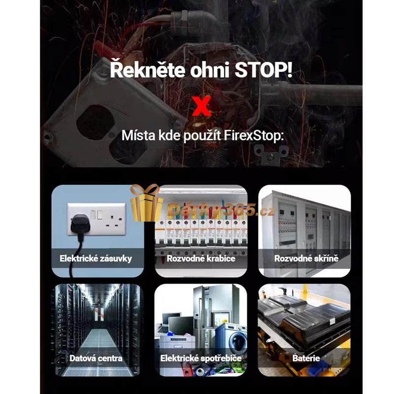 Automatická hasicí jednotka FirexStop 6ks
