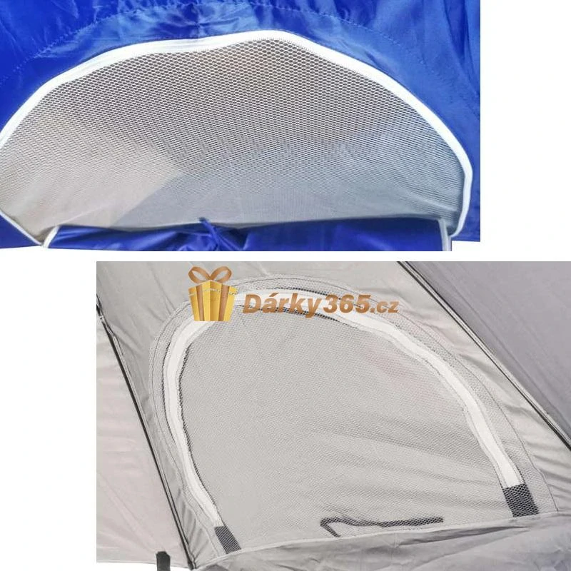 Velký zahradní plážový slunečník 2v1