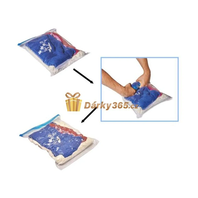 Vakuové pytle 9 kusů 3 velikosti 35x50cm, 40x50cm, 50x70cm