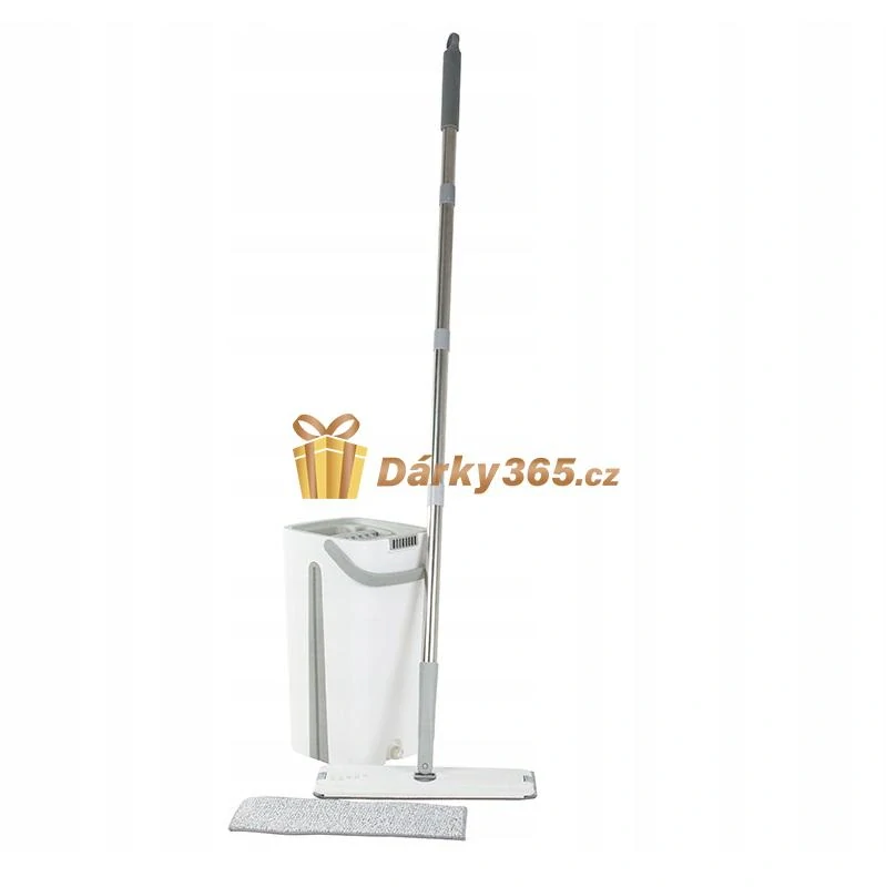 Magický mop s dvoukomorovým ždímacím kbelíkem