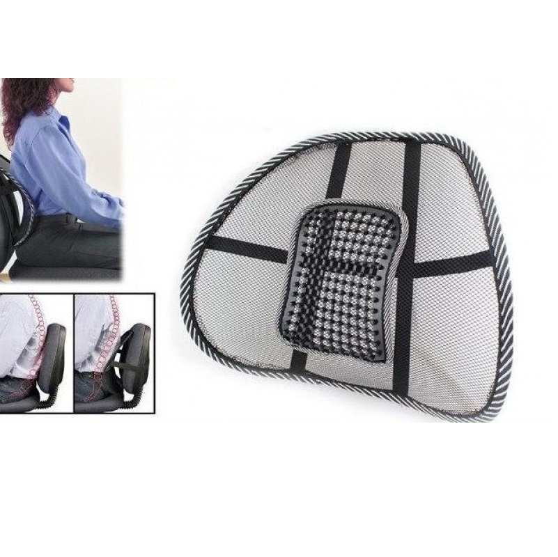 Prodyšná přenosná zádová opěrka