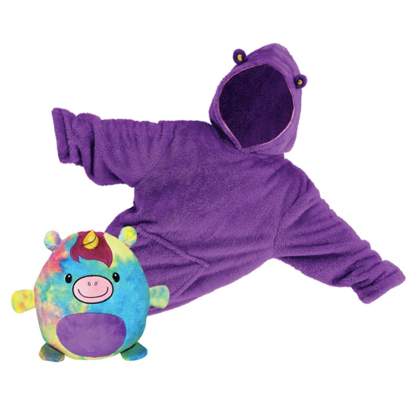 Dětské pončo, polštářek a plyšák 3v1