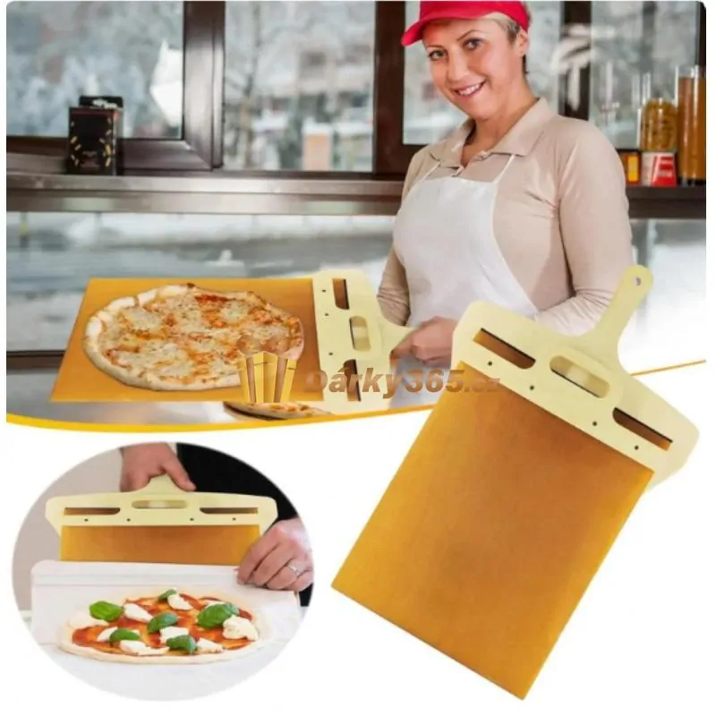 Posuvná lopata na pizzu