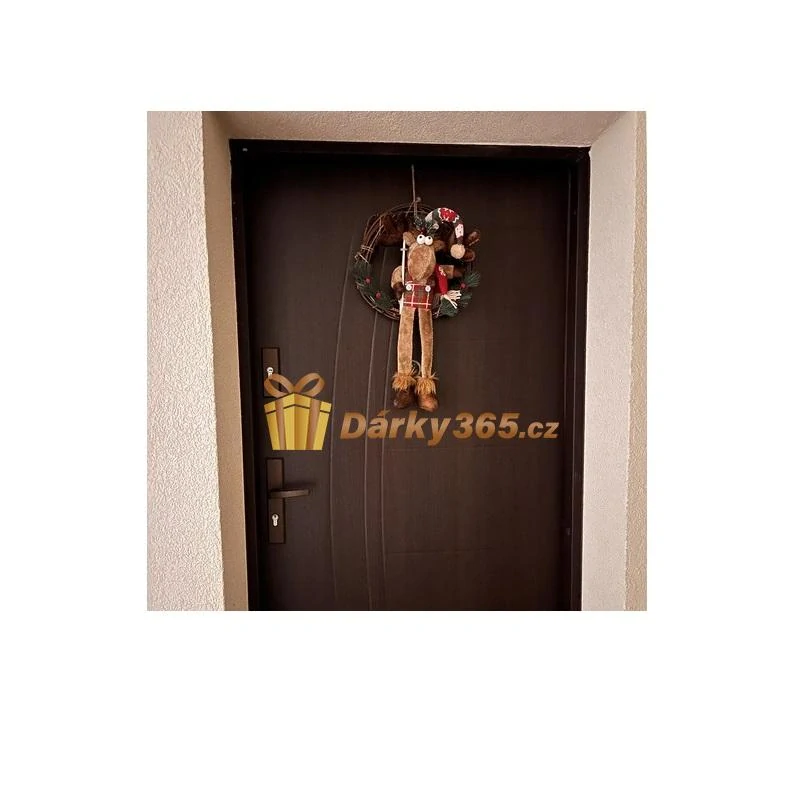 Vánoční věnec na dveře - sob