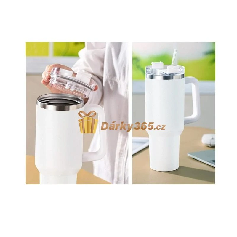 Termohrnek 1200ml s brčkem