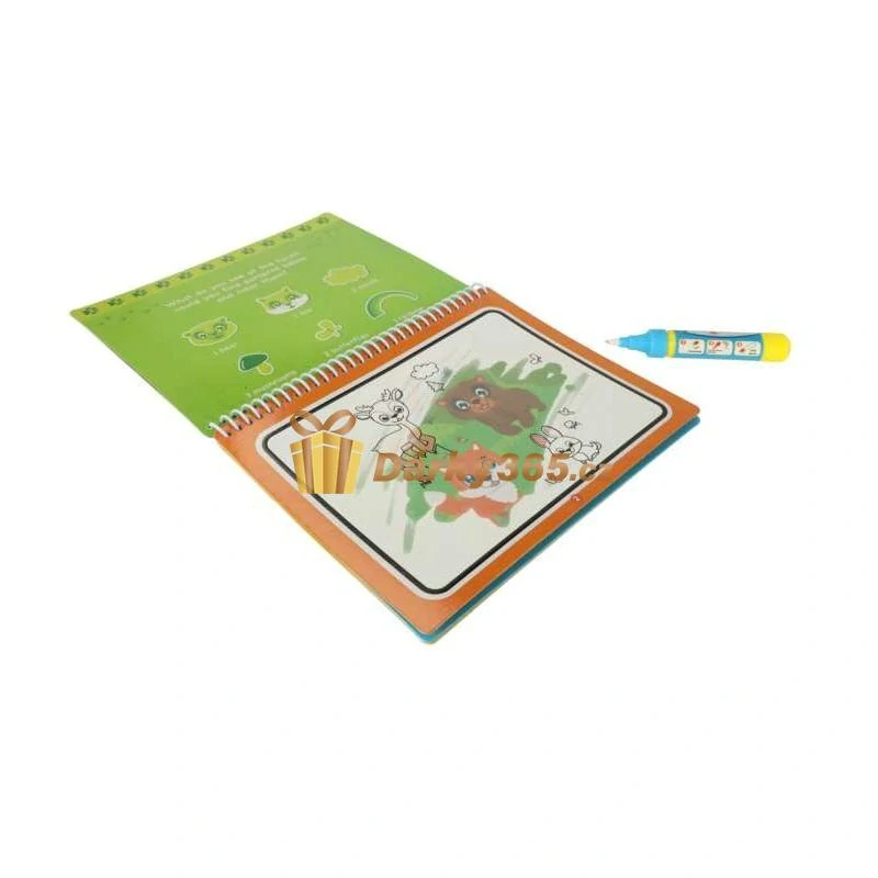 Vodní omalovanka s fixem - zvířatka