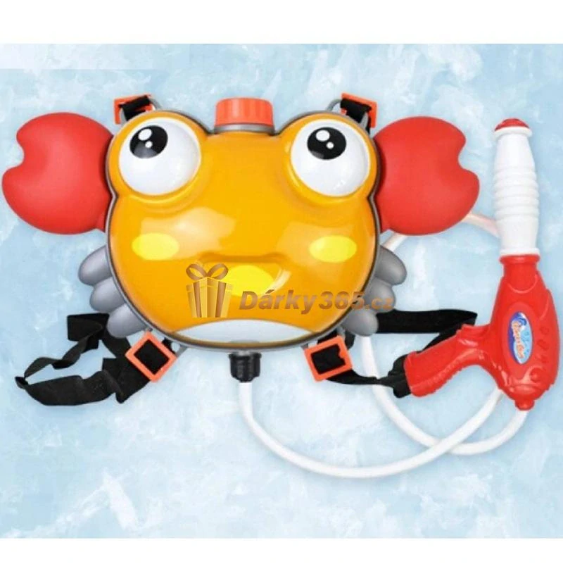 Vodní pistole s nádrží v batohu Krab 1000 ml