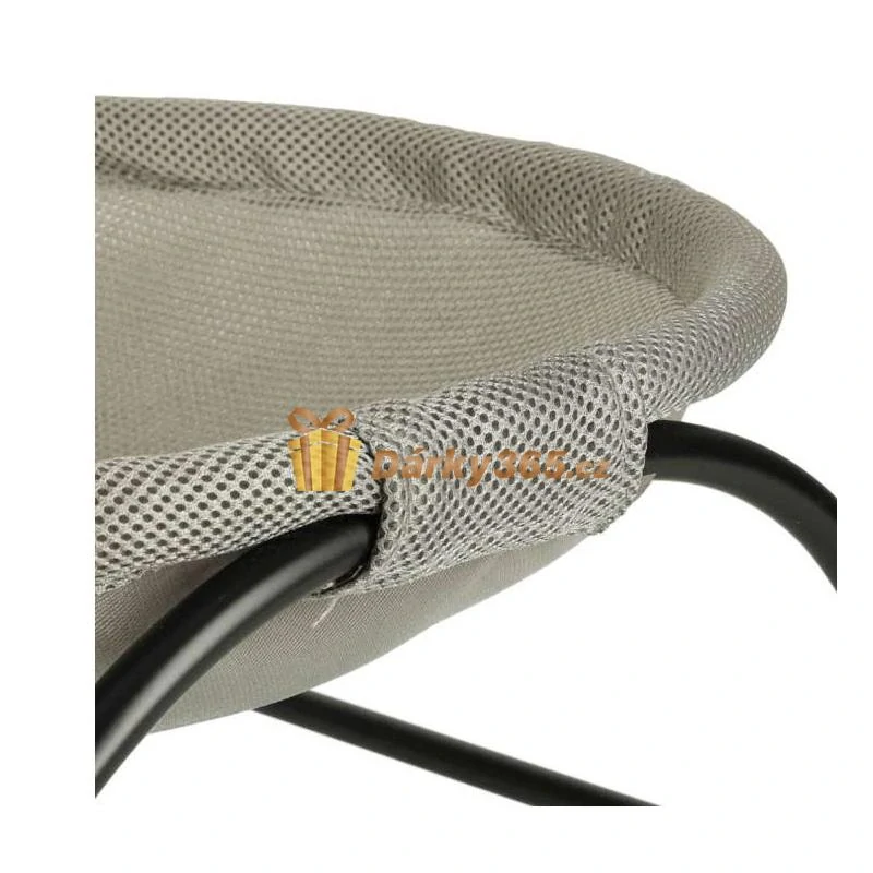 Pelíšek pro kočky - houpací síť na nohách 45x42x23 cm šedý