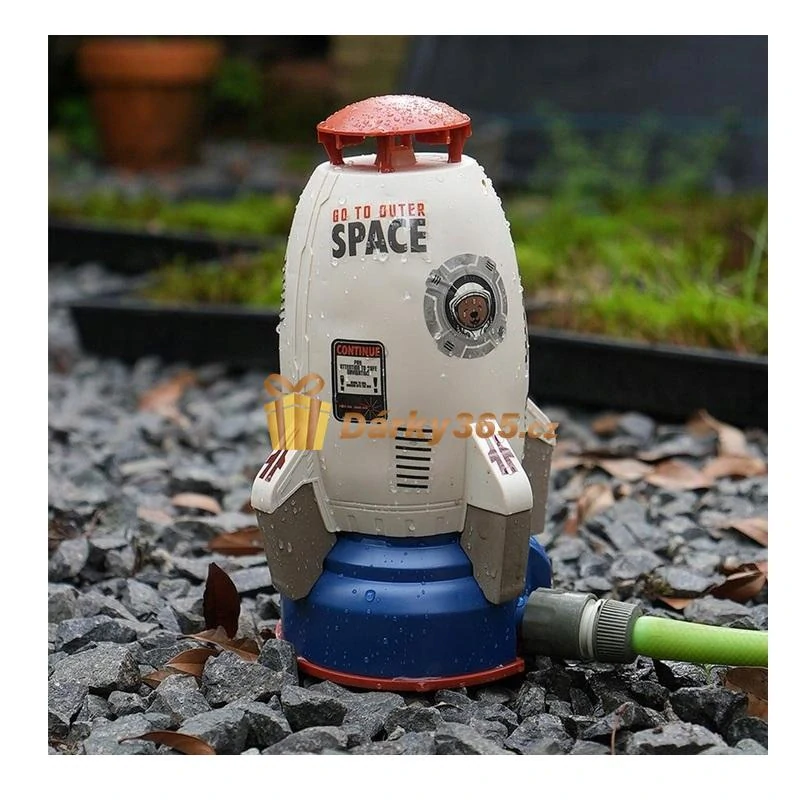 Raketa - vodní fontána pro děti