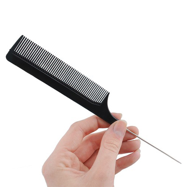 Kadeřnická sada hřebenů 10 ks černá