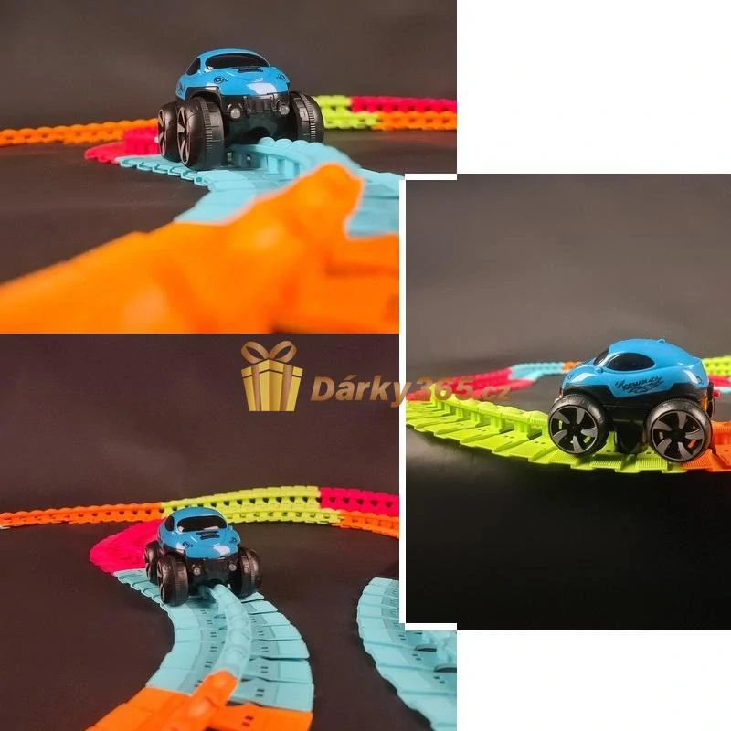 Závodní flexibilní dráha - 193 prvků