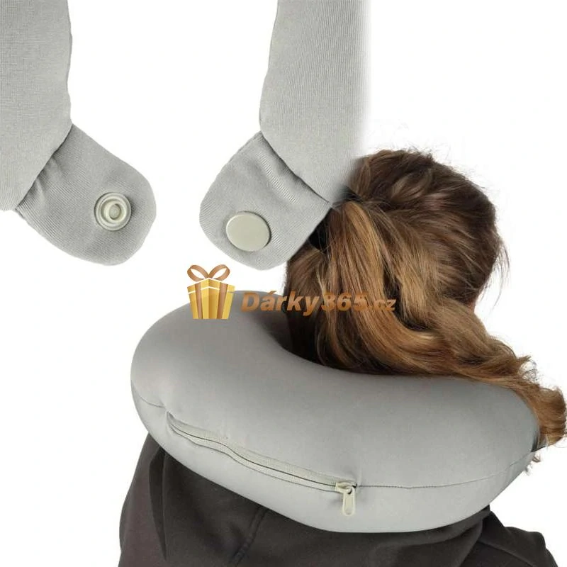 Magický cestovní kamarád 2v1 polštářek tučňák