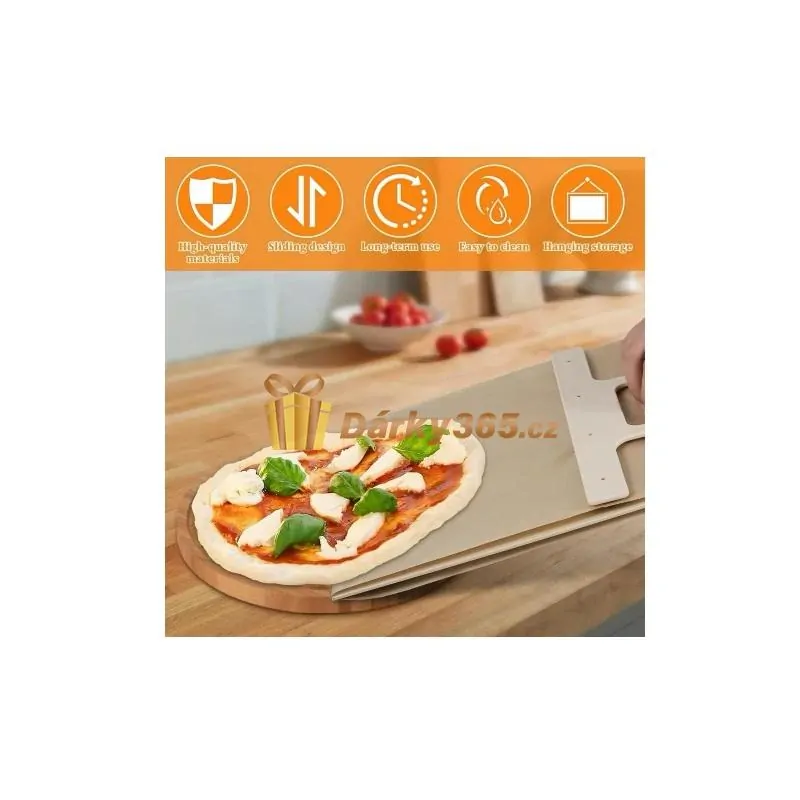 Posuvná lopata na pizzu