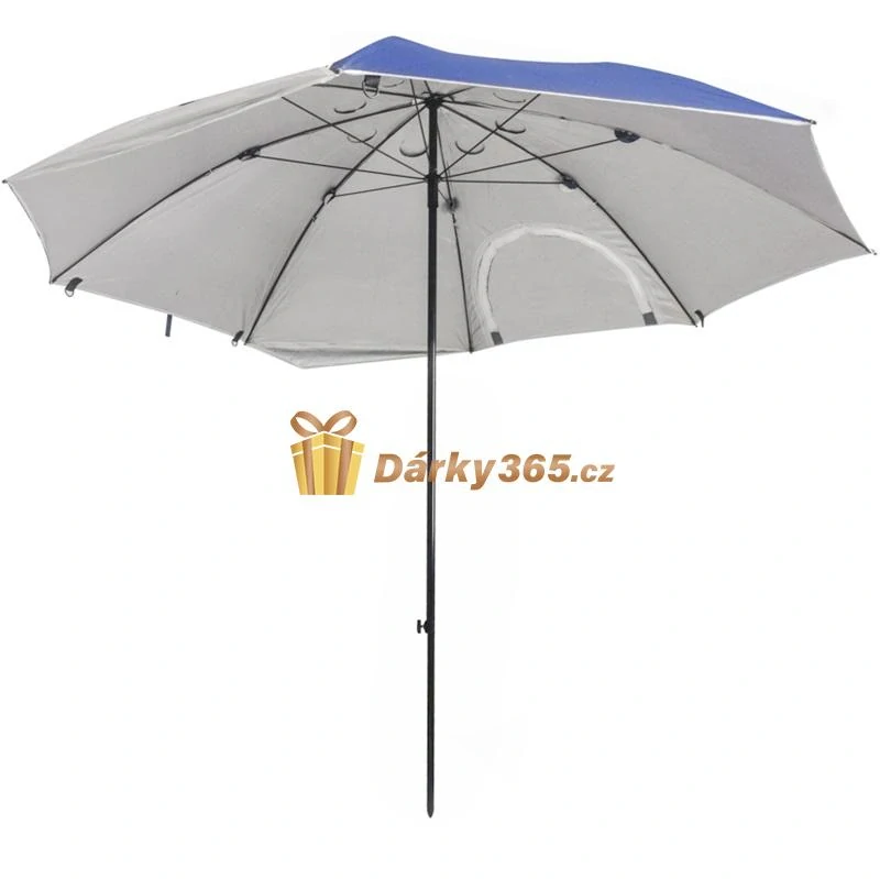 Velký zahradní plážový slunečník 2v1