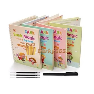 Sank Magic Book - pracovní sešity na učení, psaní a kreslení