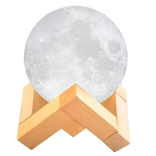 3D Lampička měsíc Moon Light 16 barev