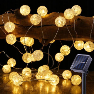 LED Solární světelný řetěz